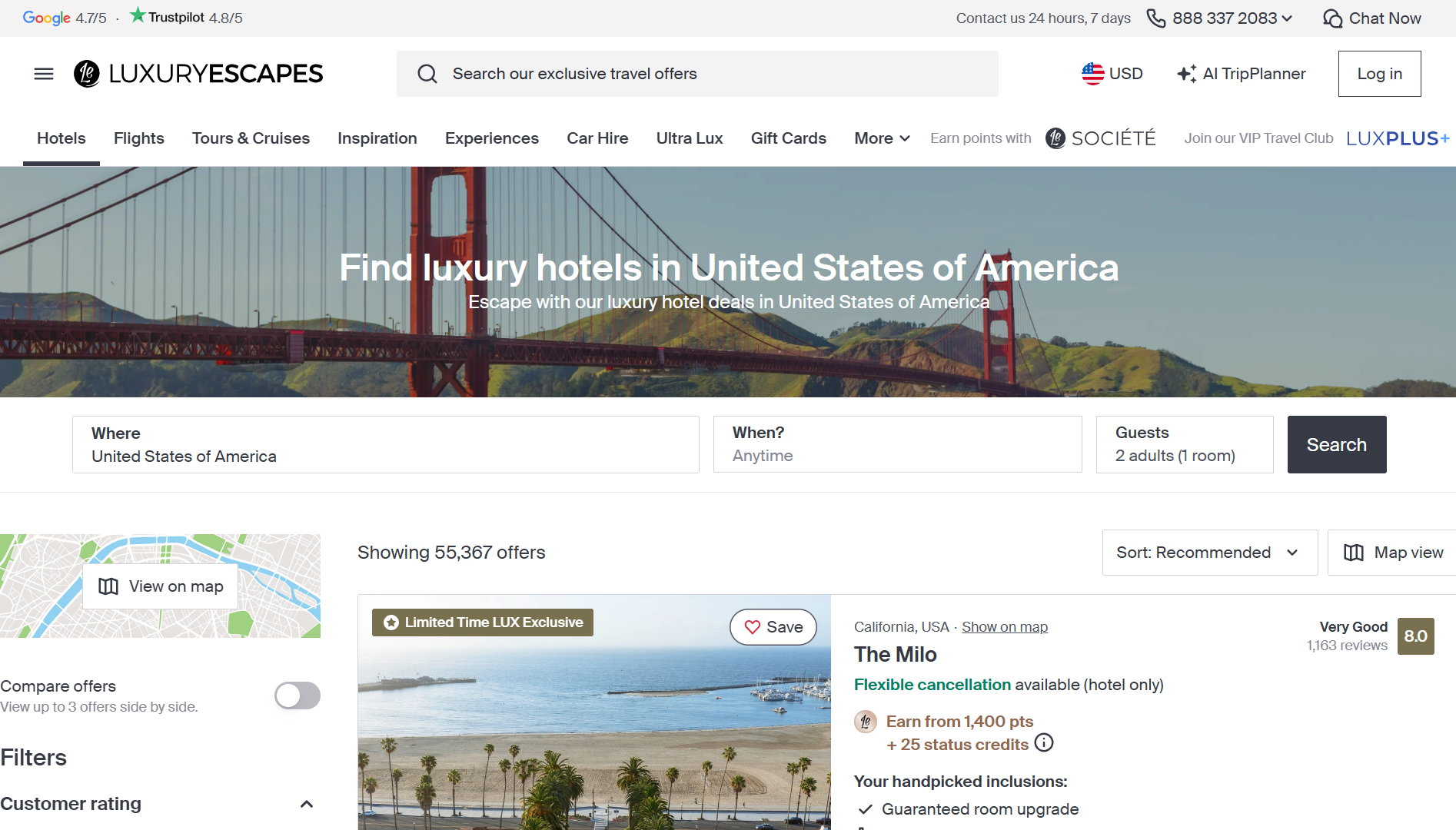 Luxury Escapes US